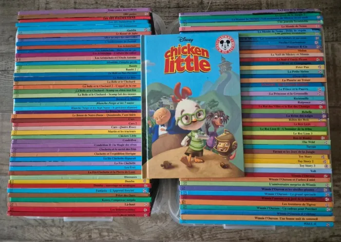 Lot de livres Disney Mickey Club du livre - 2€ pièce