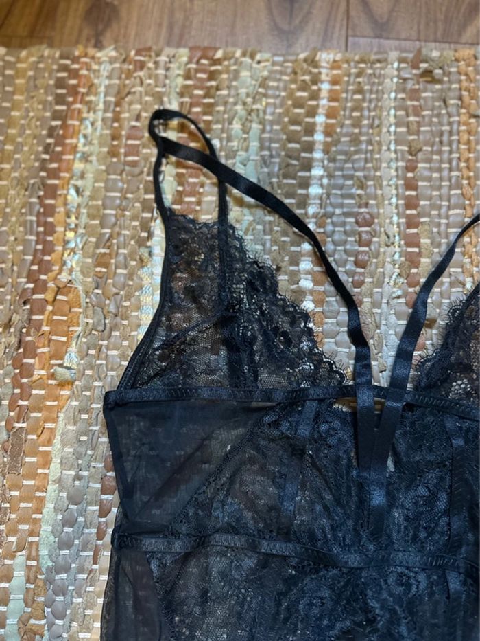 Body dentelle noire - Taille S - photo numéro 3