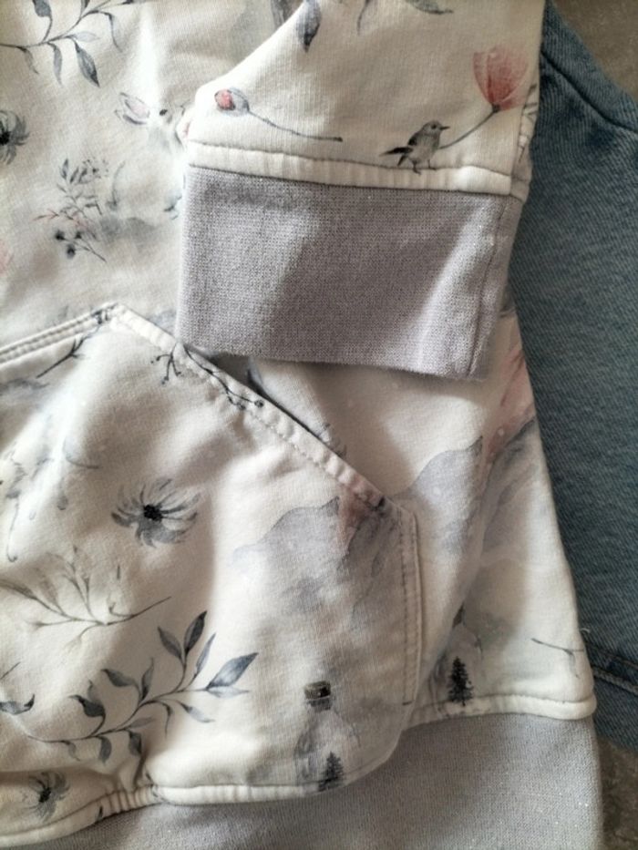 Sweat shirt taille 10 ans Fait main - photo numéro 4