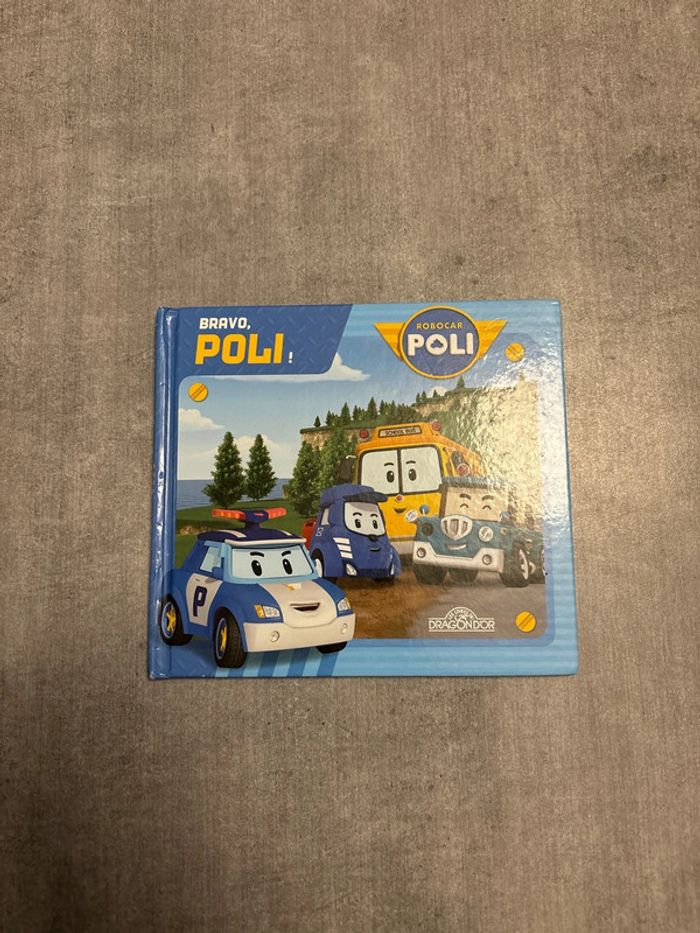 Livre robocar poli bravo poli