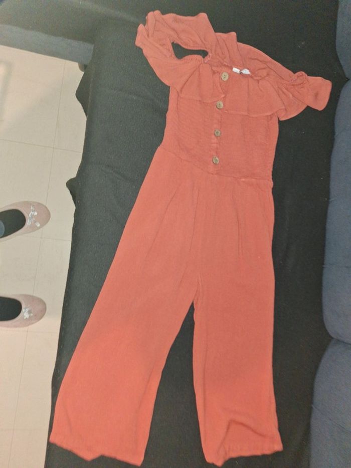 Salopette longue fille t 10/11 primark tres bon état