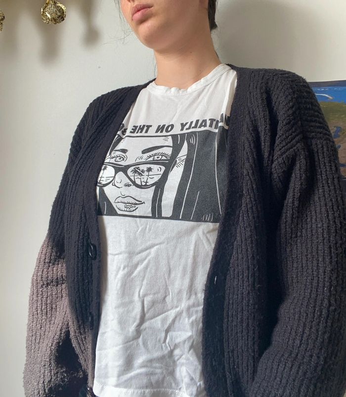 Tee shirt blanc imprimés - photo numéro 3