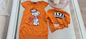 tres jolie ensemble robe et gilet taille 3 / 4 ans