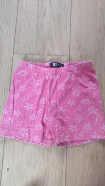 Short tex 5-6 ans