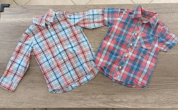 Lot de 2 chemises 2-3 ans