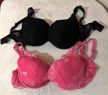 Lot de 2 Soutien Gorge Dentelle Push Taille 95D Modèle Dahalia