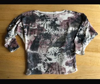 Pull manches 3/4 taille 38