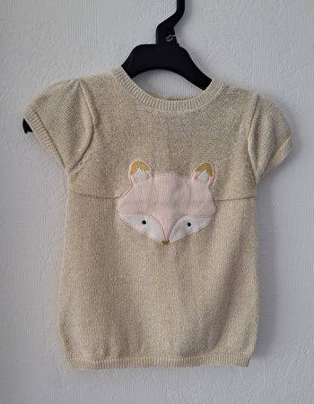 Belle robe beige pailletée 3 mois
