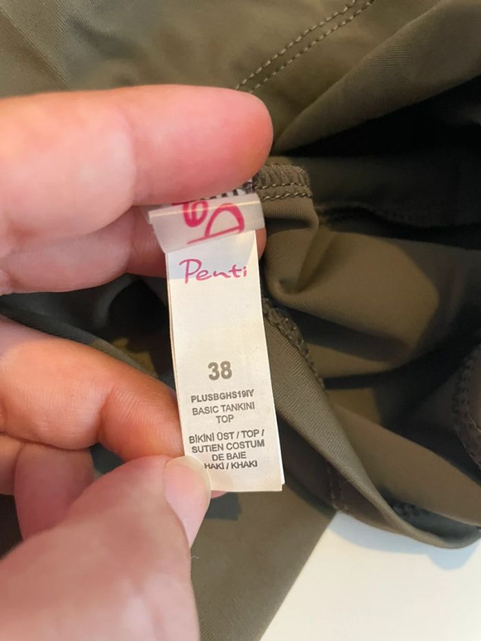 Débardeur de maillot de bain taille 38 . Penti - photo numéro 3