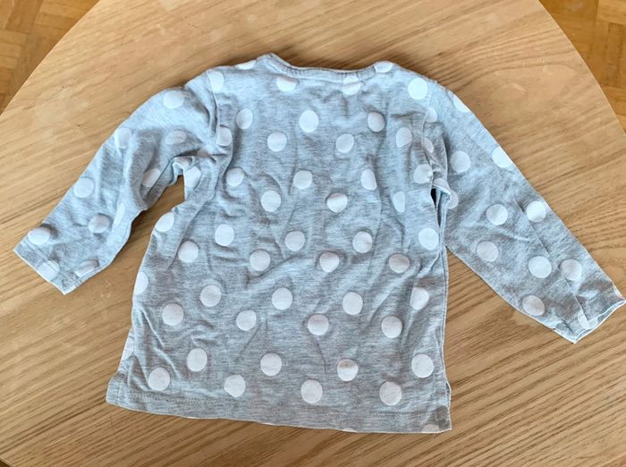 Tee-shirt manches longues 9 mois fille Vertbaudet - photo numéro 2