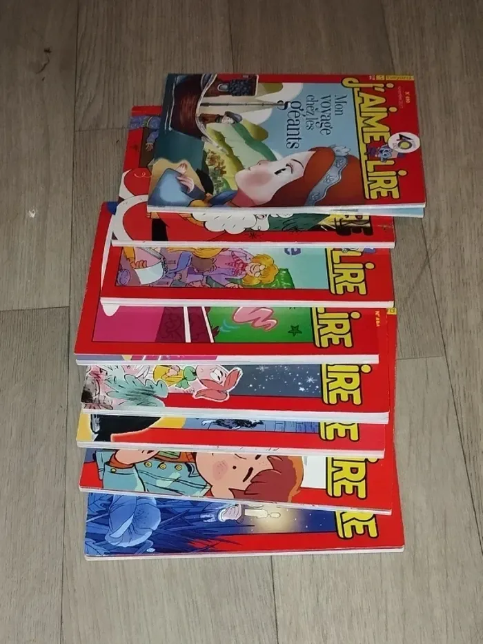 Lot de 8 magazines J’aime lire année 2017-18 L047 - photo numéro 3