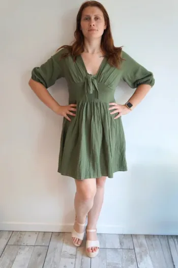 Robe gaz de coton
