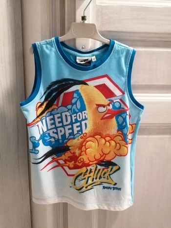 Débardeur garçon "Angry Birds"