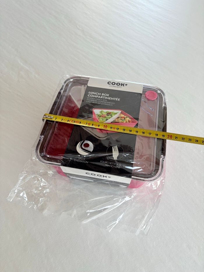 Boîte lunch box compartimentée cook concept - photo numéro 2