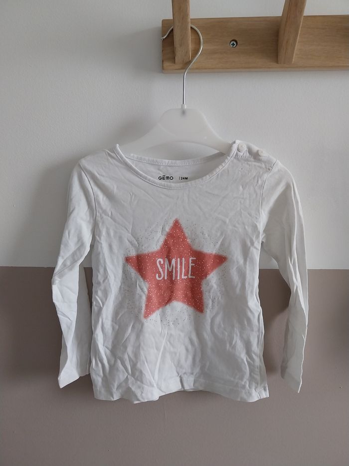 Lot de 4 tee shirts à manches longues - photo numéro 2