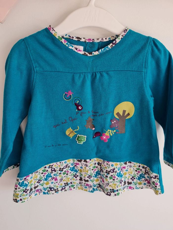Blouse la compagnie des petits 12m - photo numéro 2