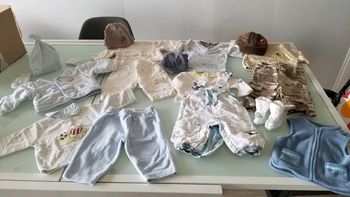 19 Vêtements 1 mois garcon ensemble