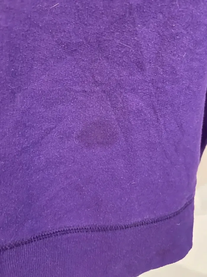 Crewneck JMS plain full purple XL womens - photo numéro 3