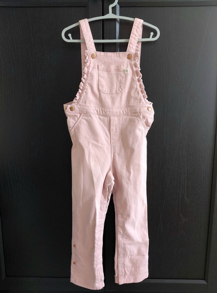Salopette rose taille 2 à 4 ans vêtement évolutif In extenso - photo numéro 1