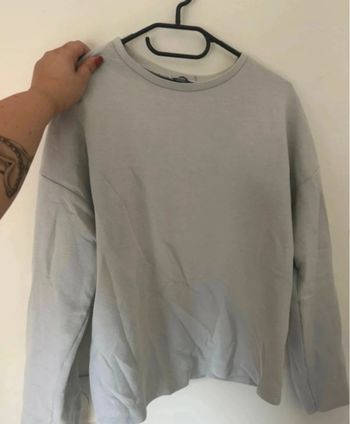 Pull gris Zara