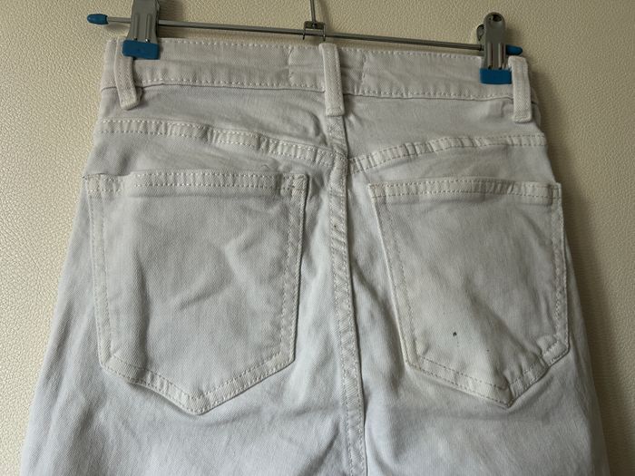 jean blanc Zara taille 32 - photo numéro 5