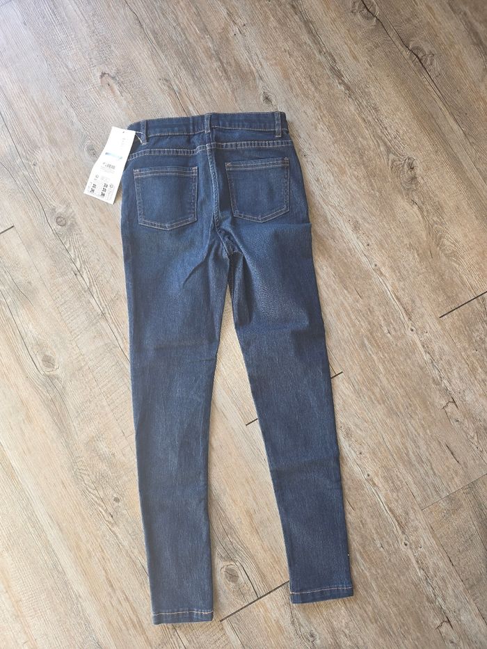 Jean fille bleu taille 11 - 12 ans neuf - photo numéro 3