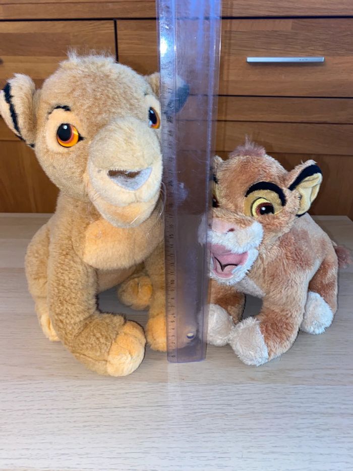 Peluche Disney roi lion lionceau simba 1994 King - photo numéro 2