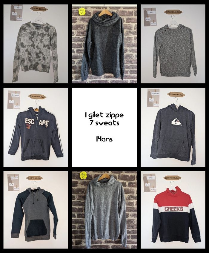 Lot vêtements garçon 14ans - photo numéro 2