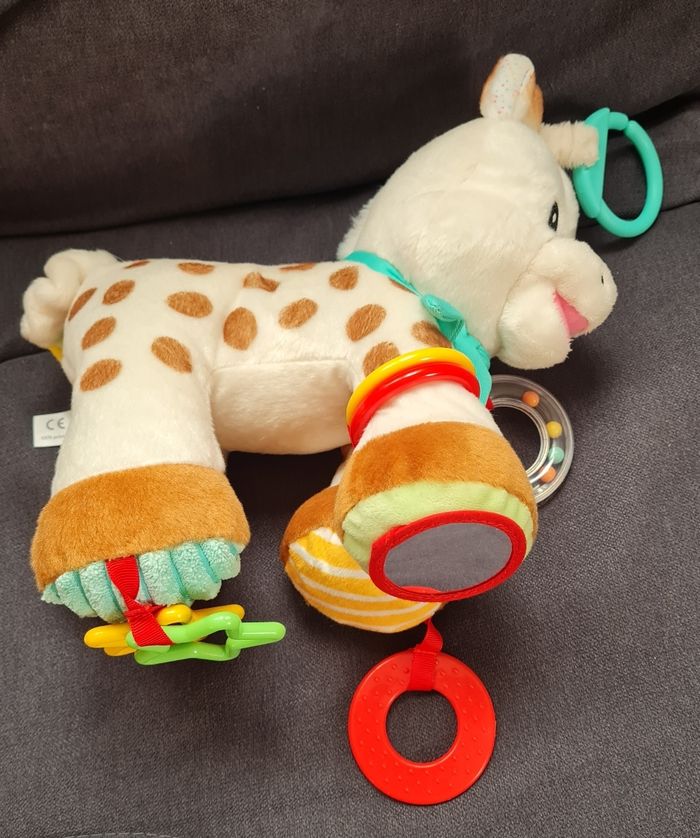 Peluche d'activités Sophie la girafe - Vulli - photo numéro 4