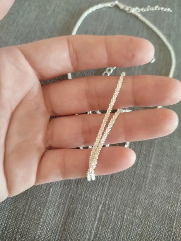 Parure chaîne et bracelet - photo numéro 2