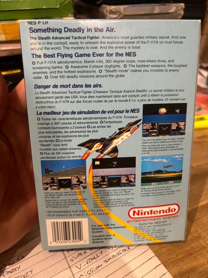 Stealth ATF - Nintendo Nes - photo numéro 2