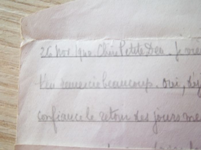 correspondance prisonnier 26 nov.1940 document militaire - photo numéro 2