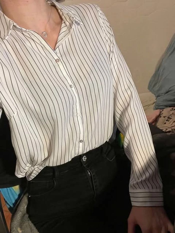 chemise rayée
