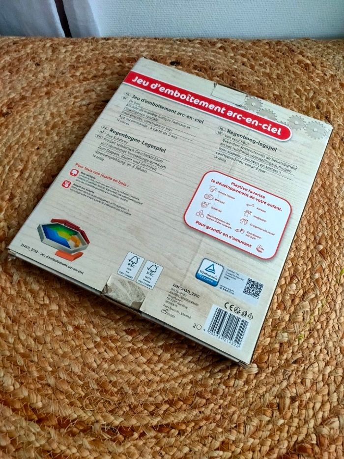 Jeu d'emboîtement Arc en ciel - photo numéro 7