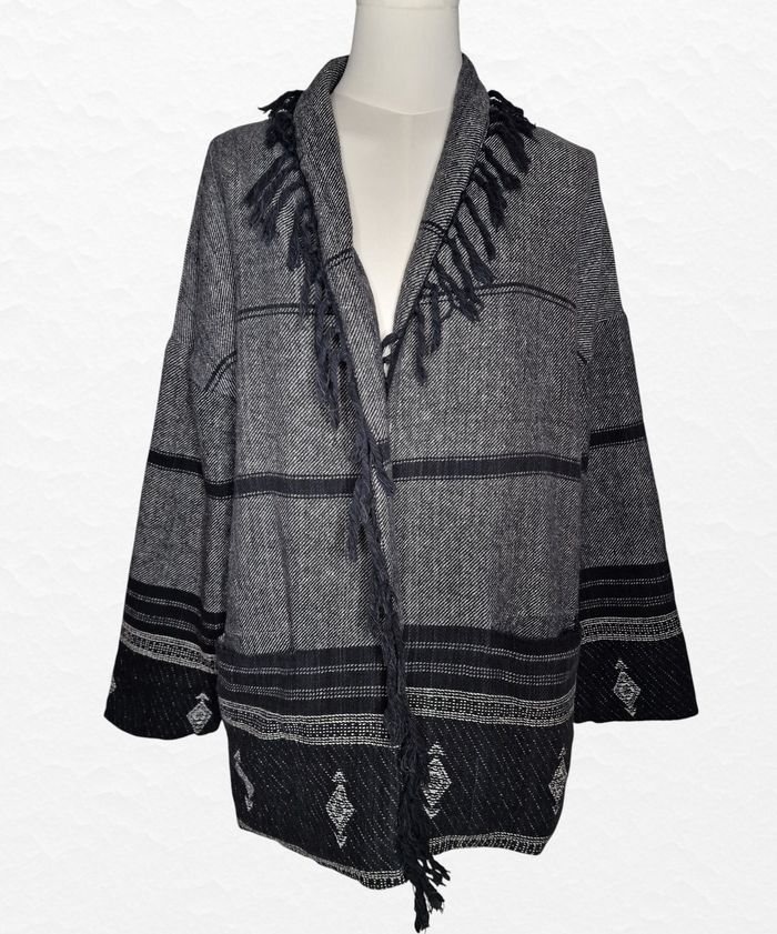 Manteau/veste Swildens – Taille 1 – Noir/gris – État : Très bon