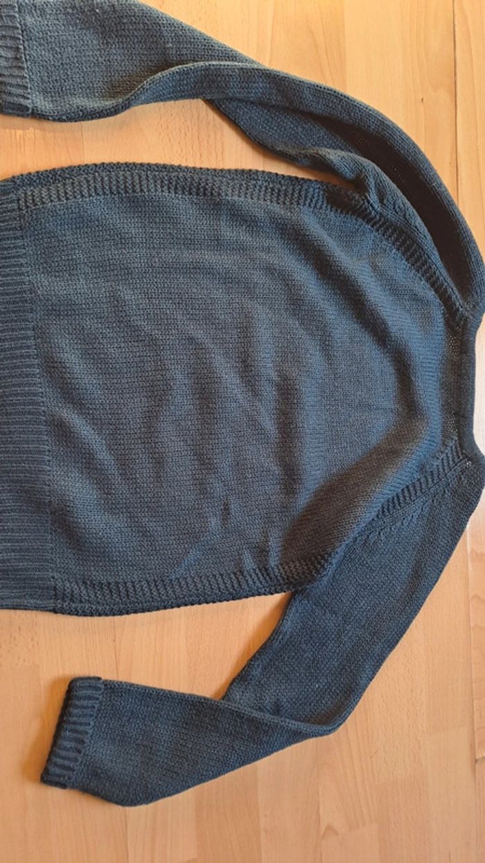 Pull bleu marine taille 12 ans - photo numéro 4
