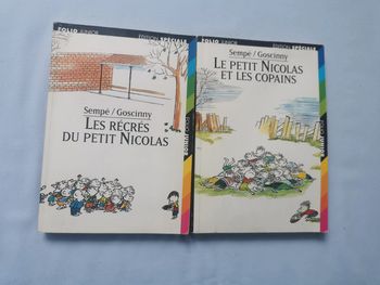 Sempé/Goscinny lot de 2 livres Folio Junior