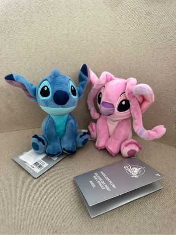 Peluches aimantee stitch & angel