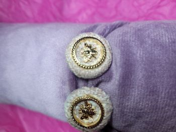 Boucles d'oreilles upcyclé avec jolis boutons 