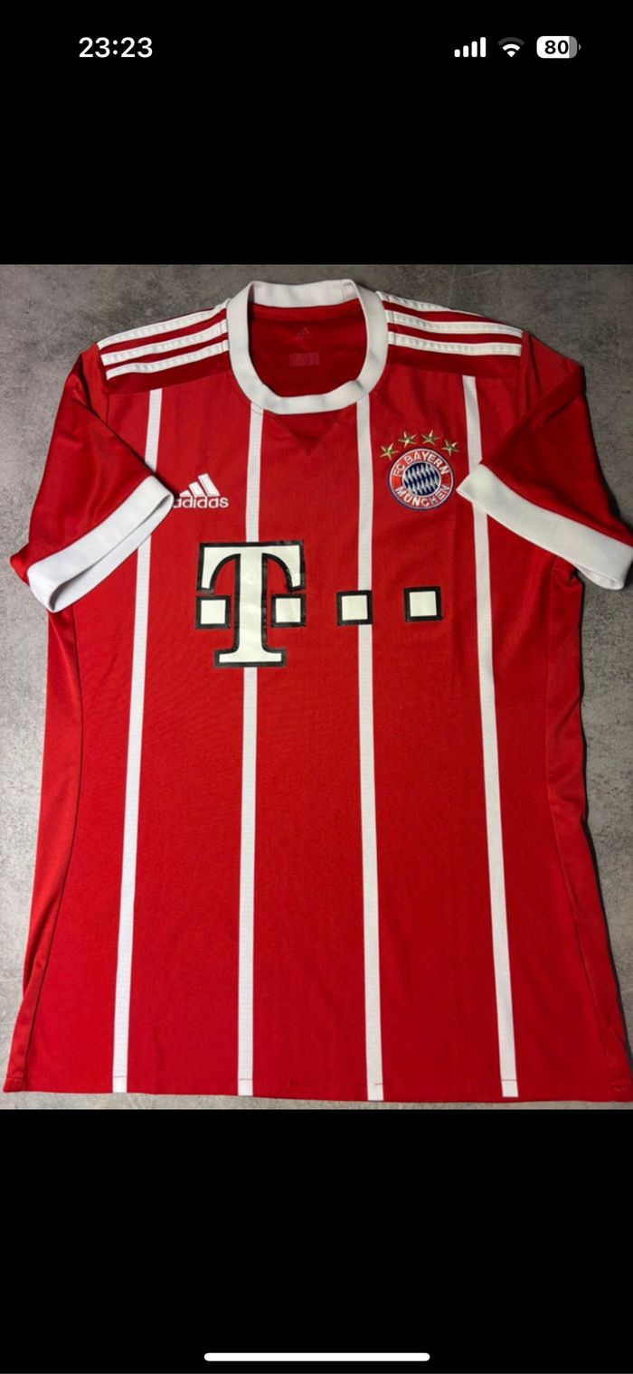 Maillot domicile Adidas du Bayern Munich année 2017/2018 - photo numéro 2