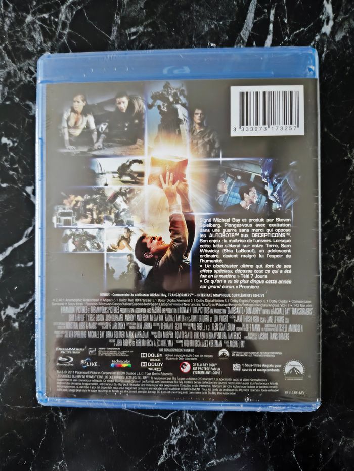 Transformers (neuf) en Blu-ray - photo numéro 2