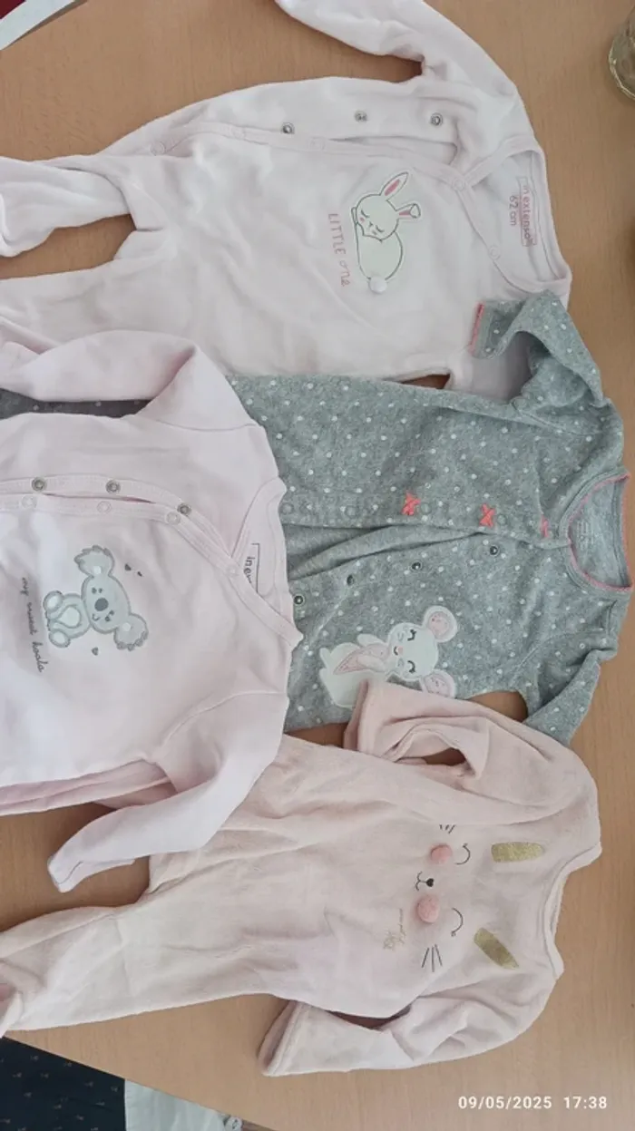 Lot 4 pyjamas fille