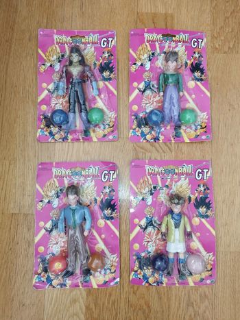 Figurine Bootleg Dragon Ball GT warrior Fighter KO vintage figure