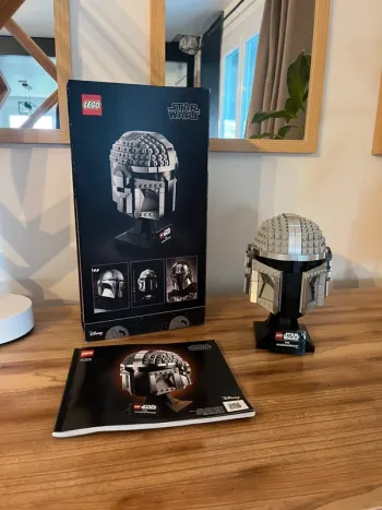 Lego - Casque The Mandalorian 75328 - Star Wars - kit lumière led