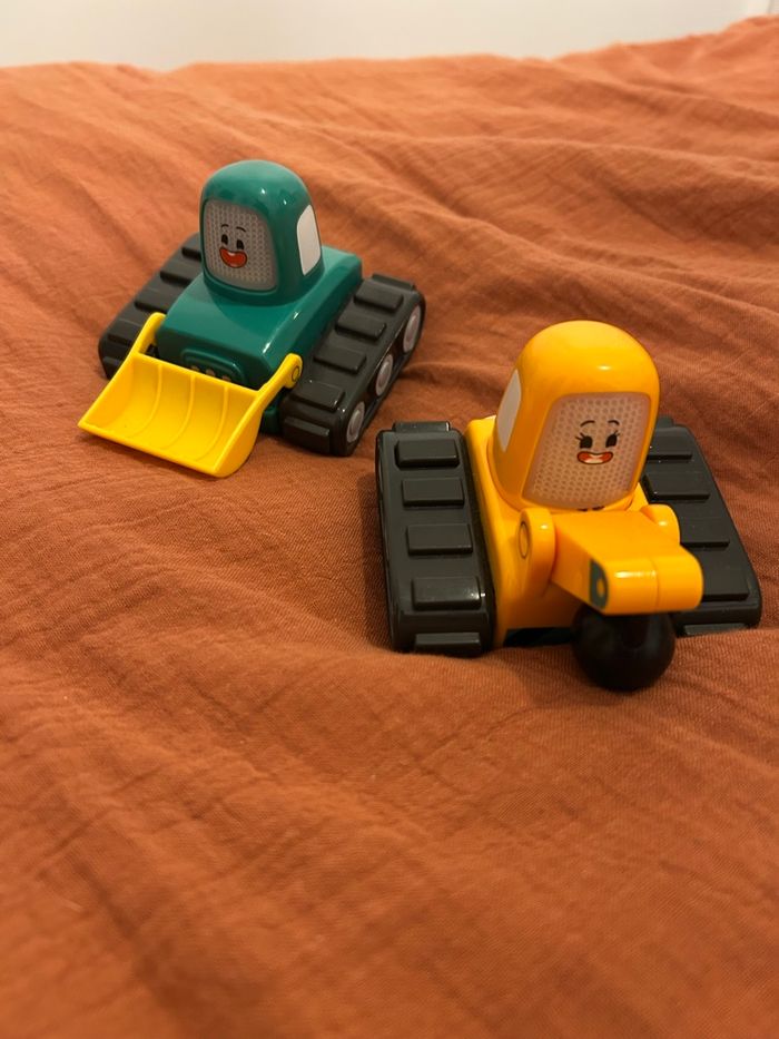 🚜 Lot de 2 véhicules de chantier – Jouets enfant 🚜 - photo numéro 3