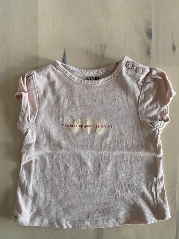 Lot 6 t-shirts - taille 3 mois - photo numéro 5
