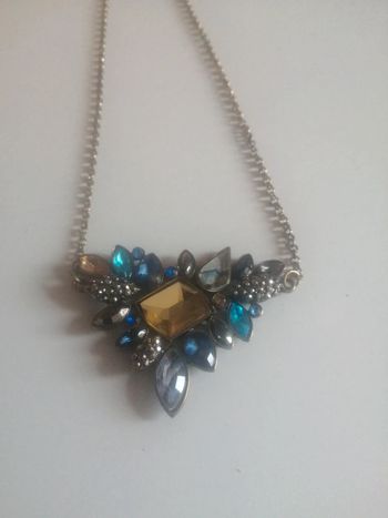 🌸Collier plastron orné de Cristaux "vintage" 🌸