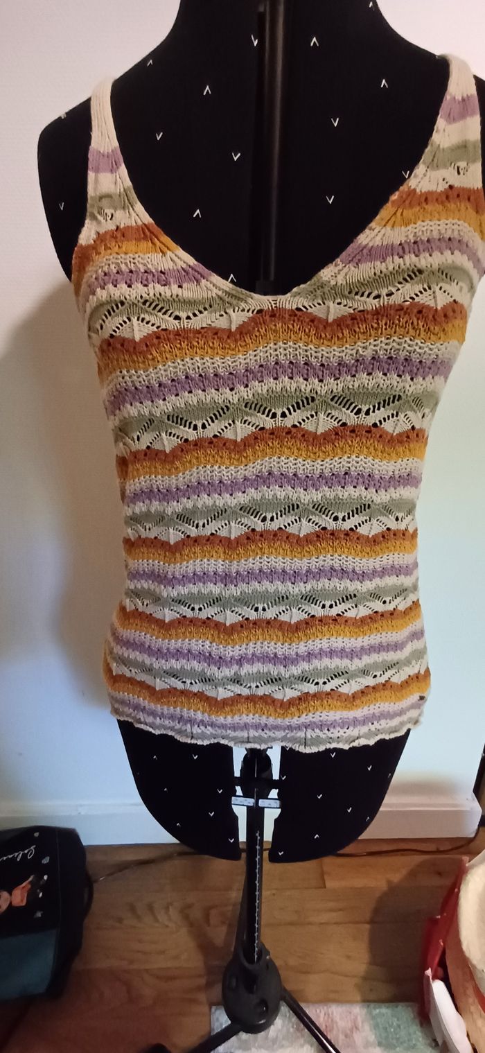 Top en maille - photo numéro 3