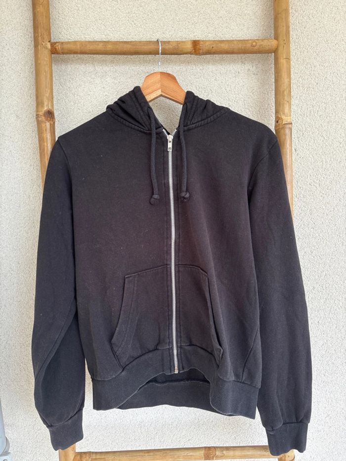 Veste noire à capuche H&M taille M