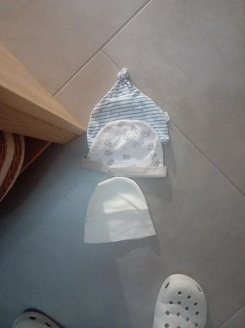 Lot de 3 bonnet